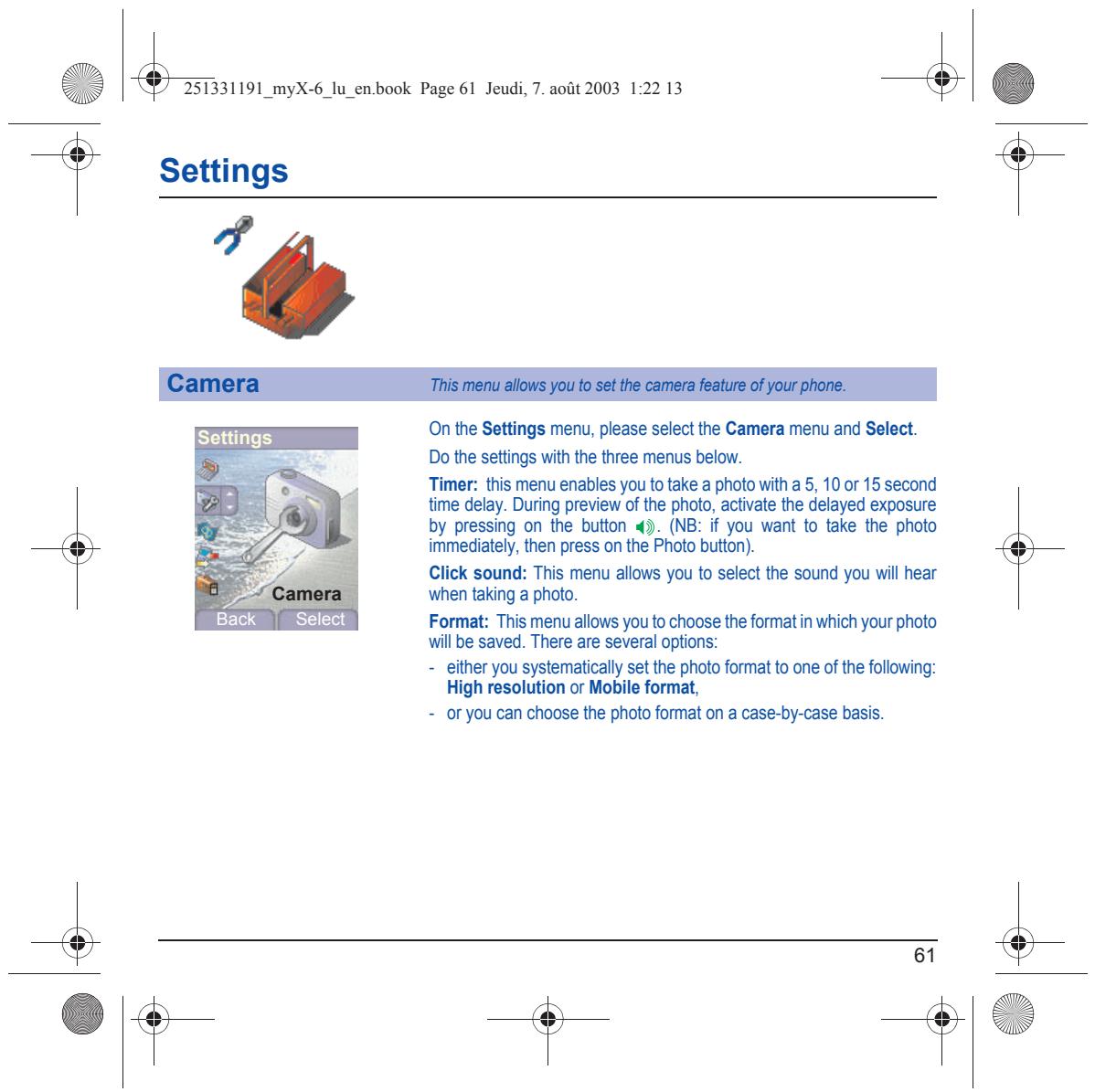 SAGEM MYX-6 - 62