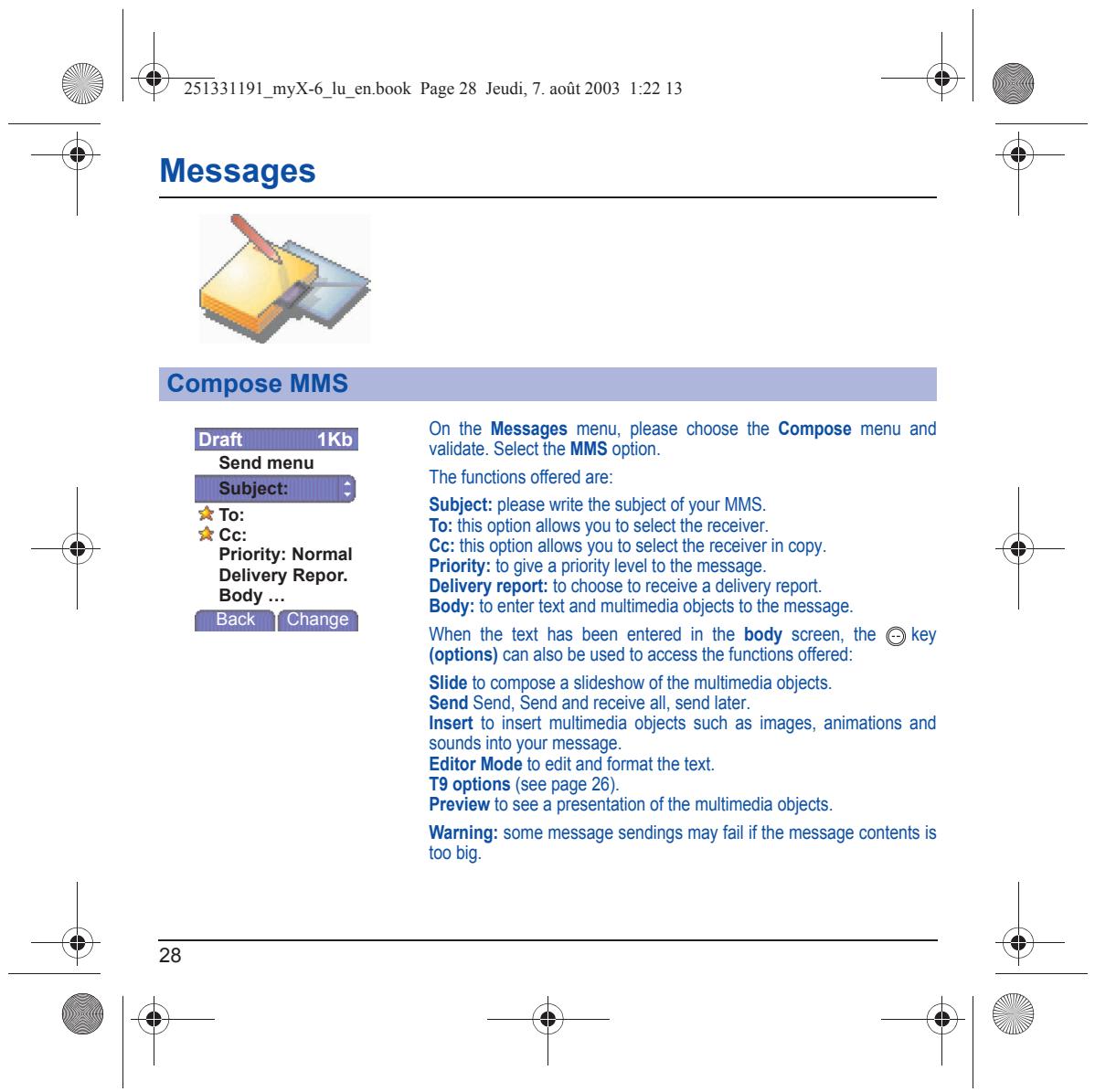 SAGEM MYX-6 - 29