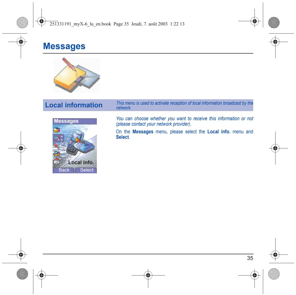 SAGEM MYX-6 - 36