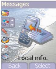SAGEM MYZ3 - Local information - 1