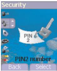 SAGEM MYZ3 - PIN number 2 - 1