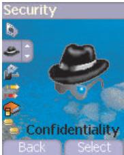 SAGEM MYZ3 - Confidentiality - 1