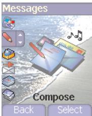 SAGEM MYZ3 - Compose SMS - 1