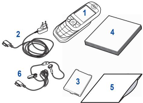 SAGEM MYZ3 - Your phone package - 1