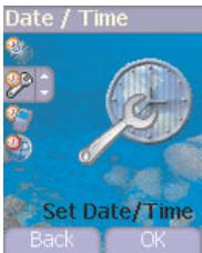 SAGEM MYZ3 - Set Date/Time - 1