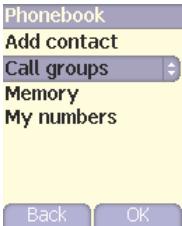 SAGEM MYZ3 - Add contact - 1