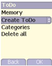SAGEM MYZ3 - ToDo menu - 1