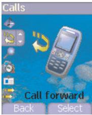SAGEM MYZ3 - Calls forwarded - 1