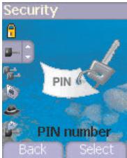 SAGEM MYZ3 - PIN number - 1