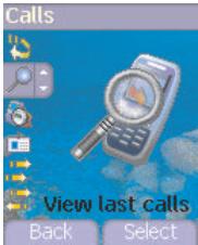 SAGEM MYZ3 - View last calls - 1