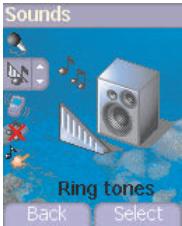 SAGEM MYZ3 - Volume and ring tone - 1