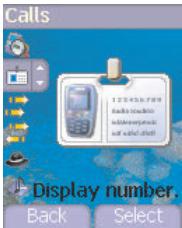 SAGEM MYZ3 - Display number - 1