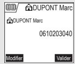 SAGEM D70H - Votre répertoire - 3
