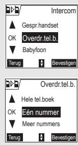 SAGEM D70H - Het adresboek deels of geheel overbrengen haar een andere handset - 1
