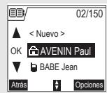 SAGEM D70H - Consultas a la agenda - 3