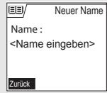 SAGEM D70H - Einen Eintrag hinzufügen - 3