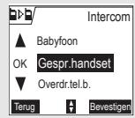 SAGEM D70H - Communicatie tussen 2 handsets - 2