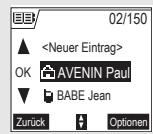 SAGEM D70H - Im Telefonbuch nachschlagen - 3