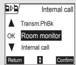 SAGEM D70H - Monitoring a room - 2