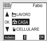 SAGEM D70H - Memorizzare un nuovo nominativo - 4