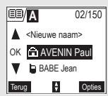SAGEM D70H - Een snelle zoekopdracht uitvoeren - 3