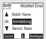 SAGEM D70H - Ihr neues Handgerät an einer Basis anmelden - 6