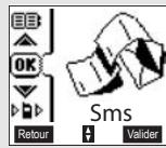 SAGEM D70H - Service SMS - mini-messages - 1