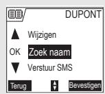 SAGEM D70H - Een snelle zoekopdracht uitvoeren - 6