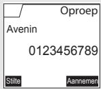 SAGEM D70H - Een gesprek ontvangen - 2