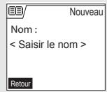 SAGEM D70H - Créer une fiche - 3