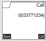 SAGEM D70H - Receiving a call - 2