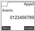 SAGEM D70H - Recevoir un appel - 3