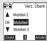 SAGEM D70H - Kommunikation zwischen 2 Mobilteilen - 7