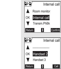 SAGEM D70H - Communication between two handsets - 4