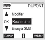 SAGEM D70H - Réalisr une recherche rapide - 5