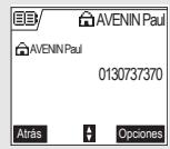 SAGEM D70H - Consultas a la agenda - 4