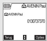 SAGEM D70H - Het telefoonboek raadplegen - 4
