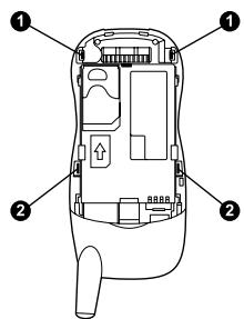 SAGEM MY304X - Exchanging the coloured front panel - 1