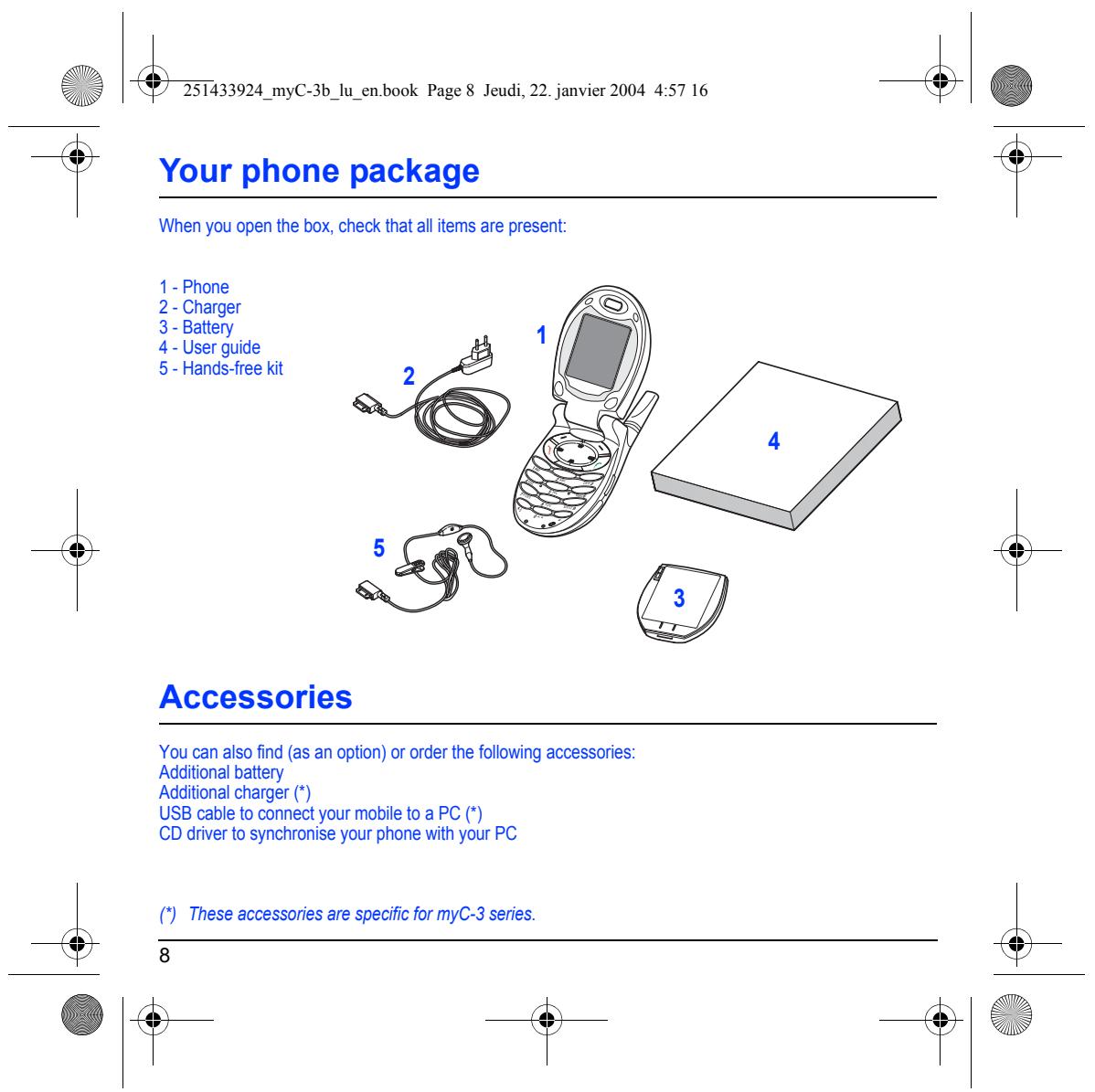 SAGEM MYC3B - 4