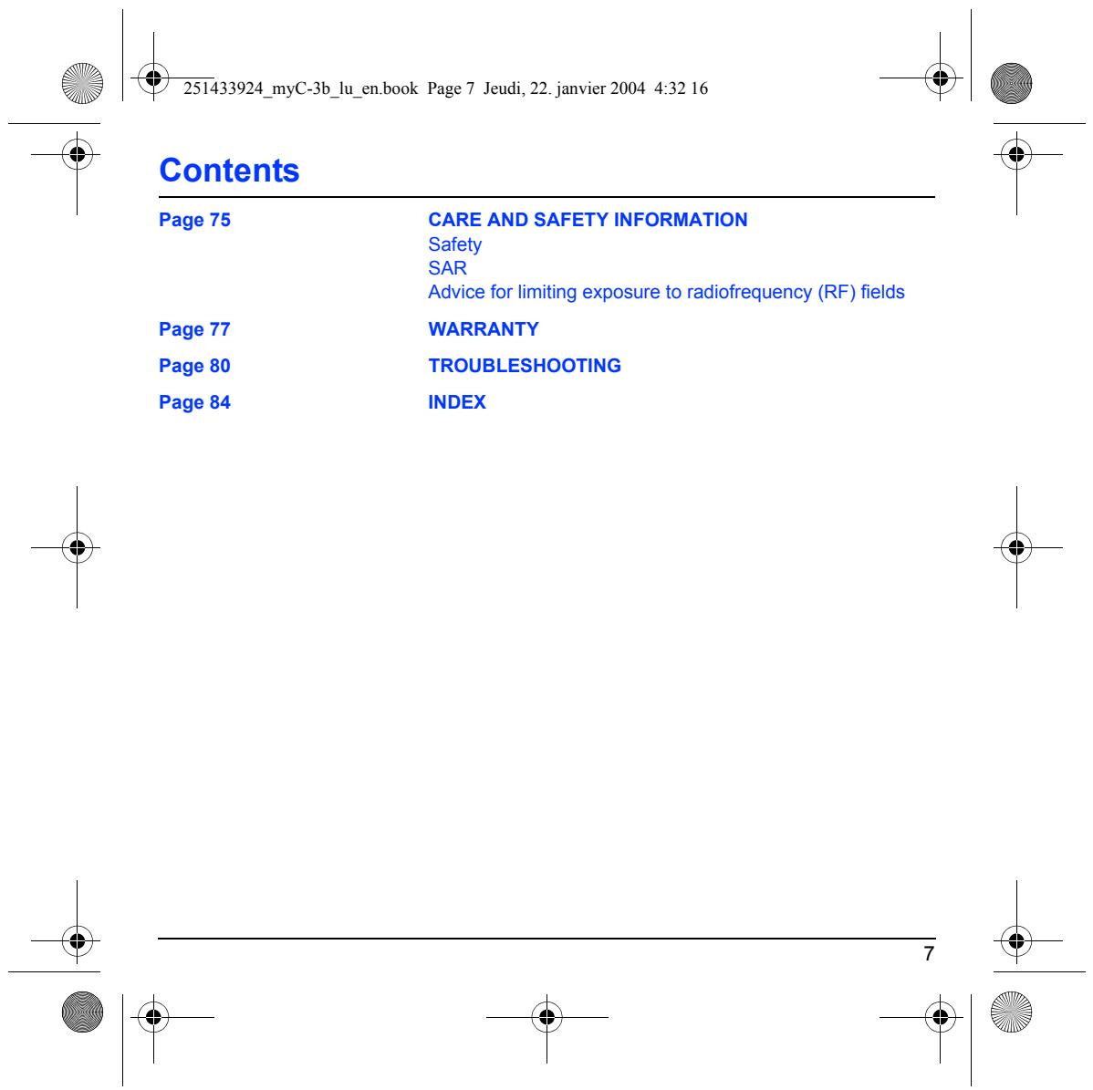 SAGEM MYC3B - 3