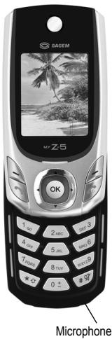 SAGEM MYZ5 - Switching off - 1