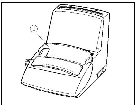 SAGEM PHONEFAX 2325 - INSERTING THE DOCUMENT INTO THE FEEDER - 1