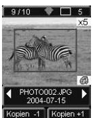 SAGEM PHOTO EASY 255 - Sie konnen einstellen: - 1