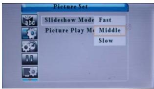 SAGEM AF 5070 - Picture setup - 1