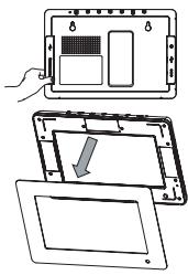 SAGEM AF 5070M BT - ▶ How to Change the Frame - 1