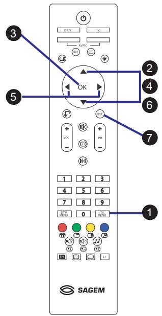 SAGEM AXIUM HD-L32 - 6-4 Adjusting Picture Settings - 1