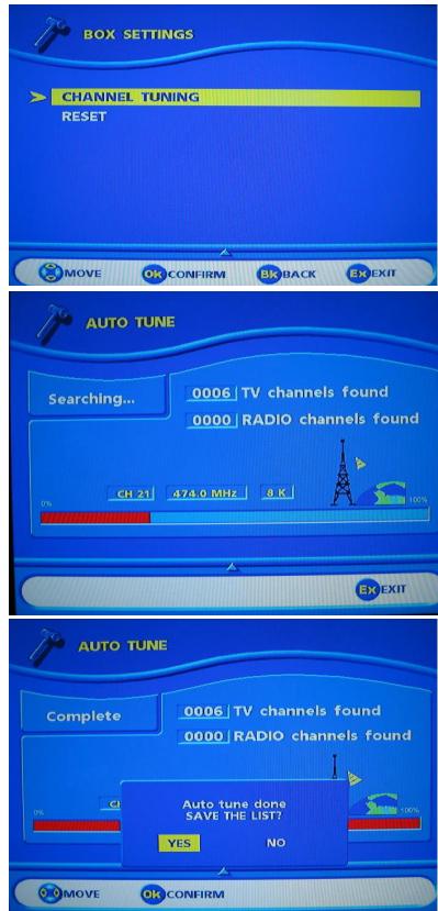 SAGEM AXIUM HD-L32 - TO TUNE CHANNELS - 1