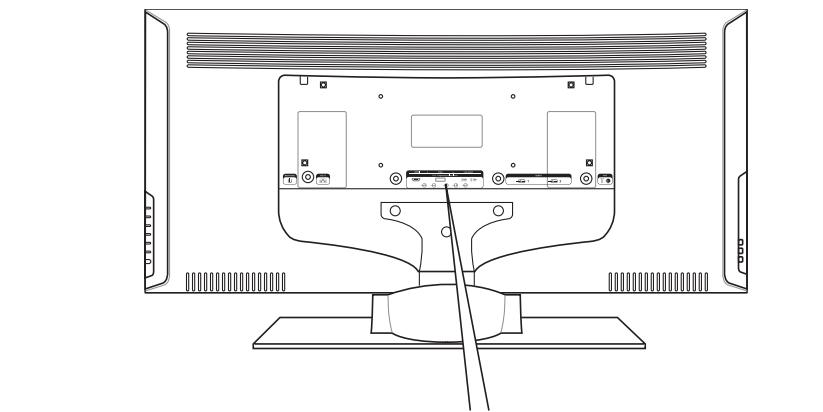 SAGEM AXIUM HD-L32 - 4-1 Connecting an Aerial Antenna - 1