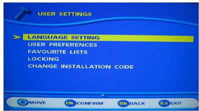 SAGEM AXIUM HD-L32 - MAIN SUBTITLES / ALTERNATIVE - 1