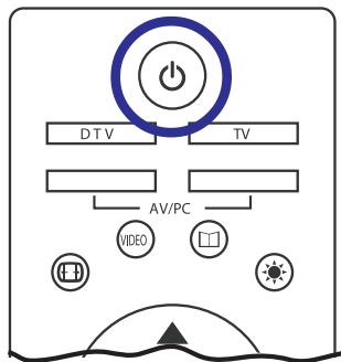 SAGEM AXIUM HD-L32 - 4-5 Turning ON the Power - 1